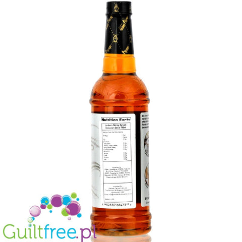 Jordan's Skinny Syrups Barrista Collection Cinnamon Dolce sugar free & calorie free coffee syrup
