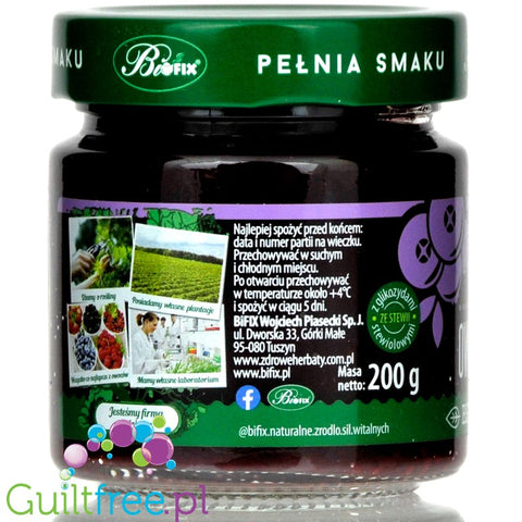 Pure & Good sugar free forrest fruit jam sweetened only with stevia and erythritol