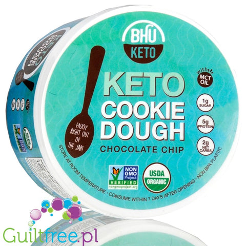 Bhu Foods Superfood Cookie Dough, Double Dark Chocolate