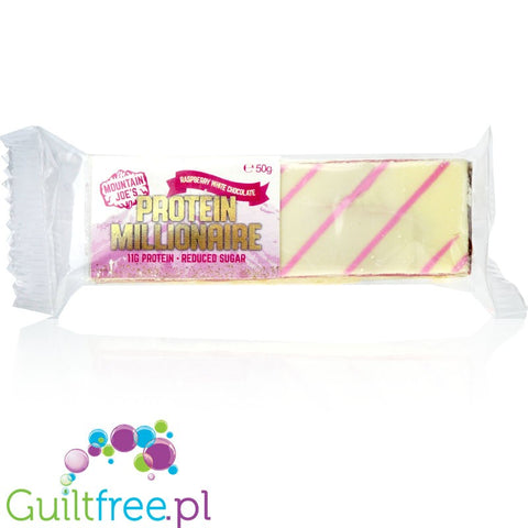 Mountain Joe's Protein Millionaire Raspberry White Chocolate