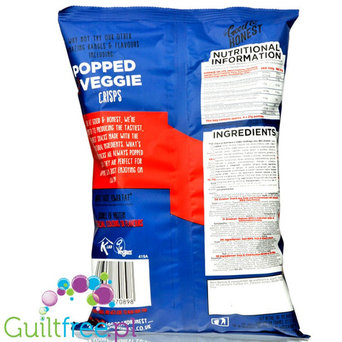 Good & Honest Pop Protein Crisps Sweet BBQ