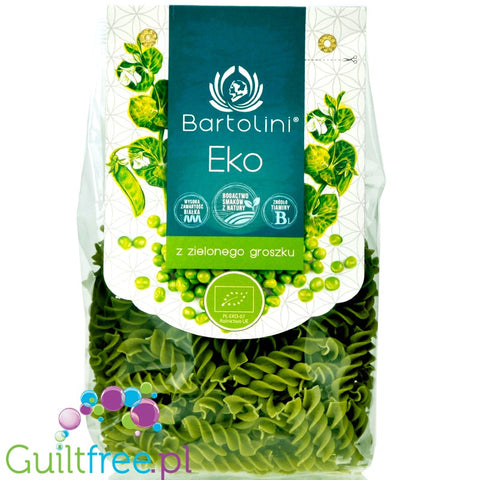 Bartolini BIO pasta made of green peas, fussili