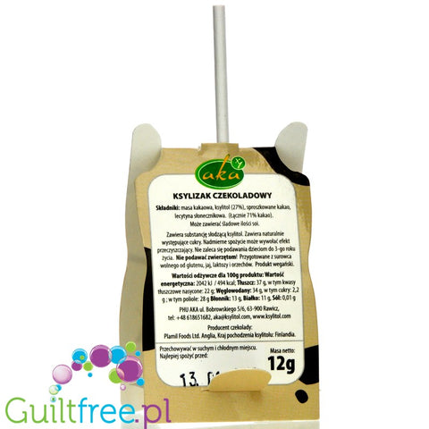 AKA sugar free lollipop sweetened with xylitol, Dog