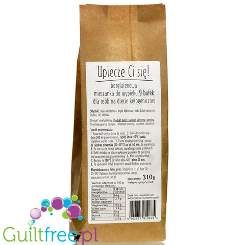 Pięć Przemian (5 CHanges) gluten free keto buns baking mix