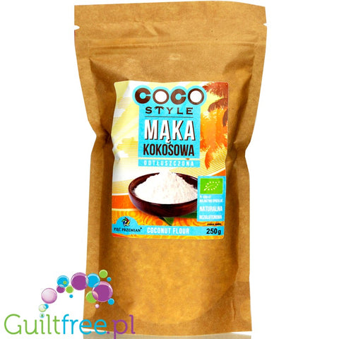 Tropicai high-fat defatted organic coconut flour