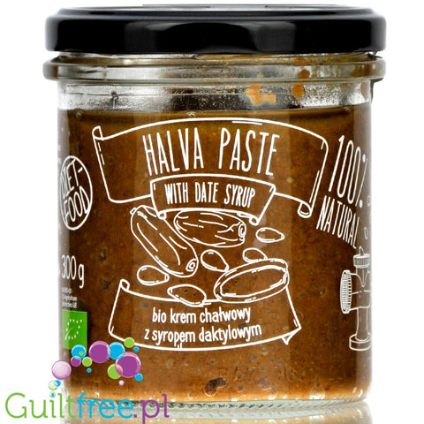 Diet Food BIO Halva Paste - organic tahini spread with date syrup