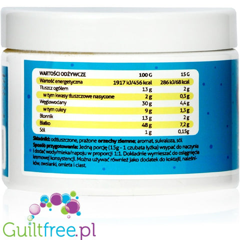 FitRec Powder Peanut & Caramel - defatted peanut powder