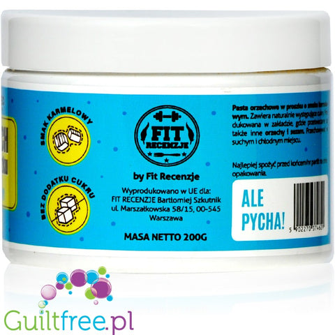 FitRec Powder Peanut & Caramel - defatted peanut powder