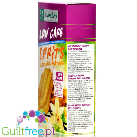 Damhert Low Carb Sprits, vanilla bisquits 130g