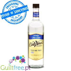 DaVinci Gourme Sugar Free White Chocolate Syrup 