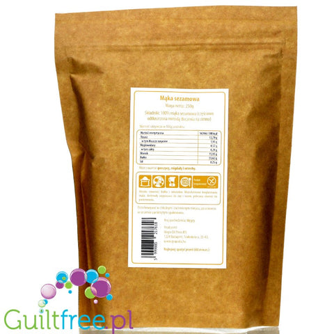 Grapolia highly defatted sesame flour