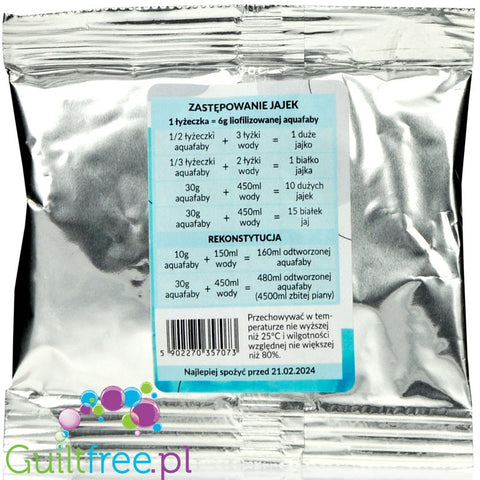Krukam Aquafaba (chickpea extract), freeze-dried 30g