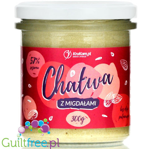 Krukam Turkish Halva & Almonds with xylitol, no added sugar