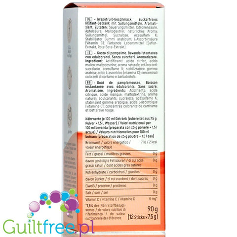 INSTICK Grapefruit sugar free instant drink