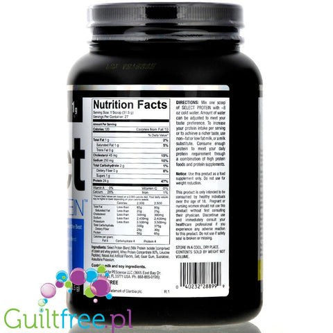 PEScience Select Protein (2lbs) Gourmet Vanilla