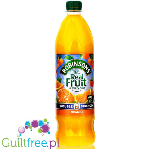 Robinsons Double Strength Orange No Added Sugar Fruit Squash 1 Litre