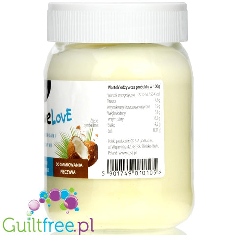 CD KokosoweLove - sugar free & no palm oil coconut spread