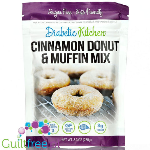 Diabetic Kitchen Cinnamon Donut Mix 13.9 oz.