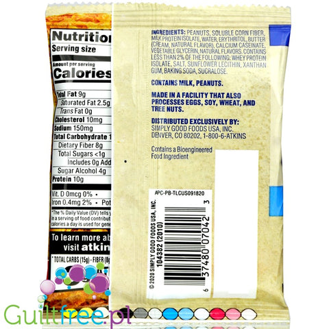 Atkins Snack Protein Cookie, Peanut Butter