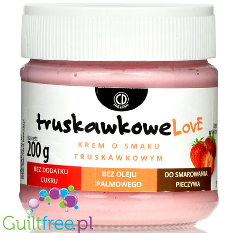 CD TruskawkoweLove - sugar free & no palm oil strawberry spread