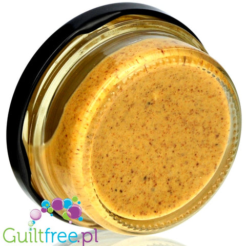 Krukam crunchy almond butter, coconut paste & sugar free biscuits, mini jar 30g