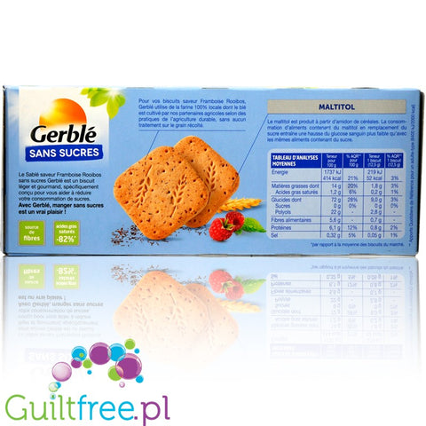 Gerblé Sablés Framboise Roiboos 150 g