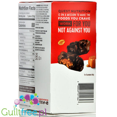 Quest NutritionCandy Bites, Gooey Caramel with Peanuts