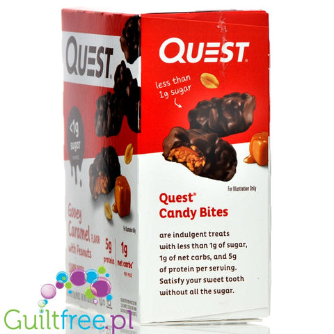 Quest NutritionCandy Bites, Gooey Caramel with Peanuts