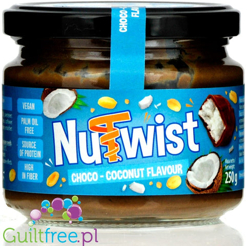 Nutura NuTwist Choco Coconut no added sugar spread