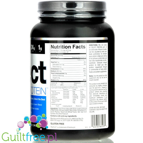 Select Protein, Strawberry Cheesecake - 878 grams 