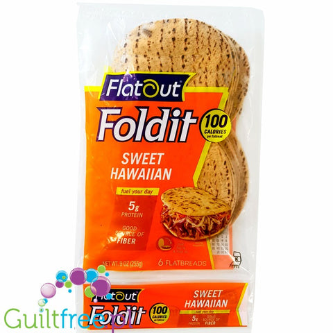 Flatout Bread Flatout Foldit Flatbreads, Sweet Hawaiian 6 flatbreads