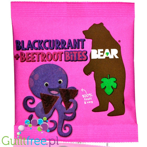 Bear Shark Bites Blackcurrant & Beetroot