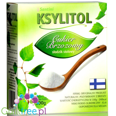 Santini xylitol natural birch sugar from Finland 0,5kg