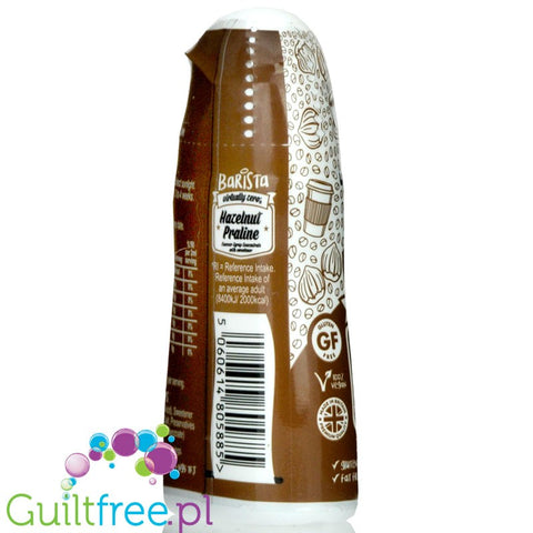 Skinny Food Barista Shot Hazelnut Praline - concentrated sweet coffee drops, 0 calories