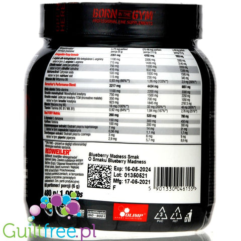 Olimp Redweiler Dragon Ball Z Blueberry Lemon