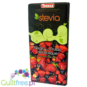 Torras Chocolate - dark chocolate with forest fruits without added sugar
