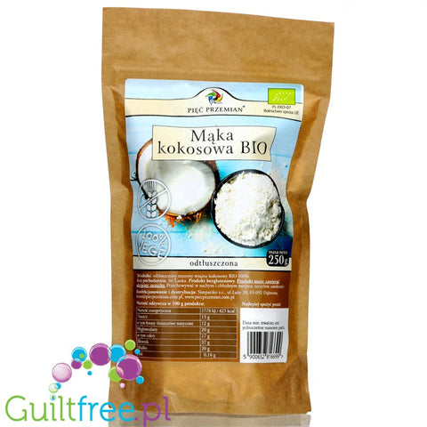 Tropicai high-fat defatted organic coconut flour