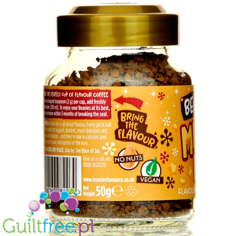 Beanies Mince Pie instant flavored coffee 2kcal pe cup