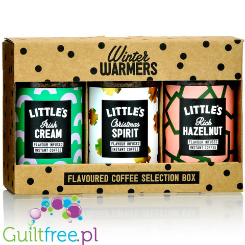 Little's Café Warmers Selectoin Box - Flavour Infused Instant Coffee 3 x 50g