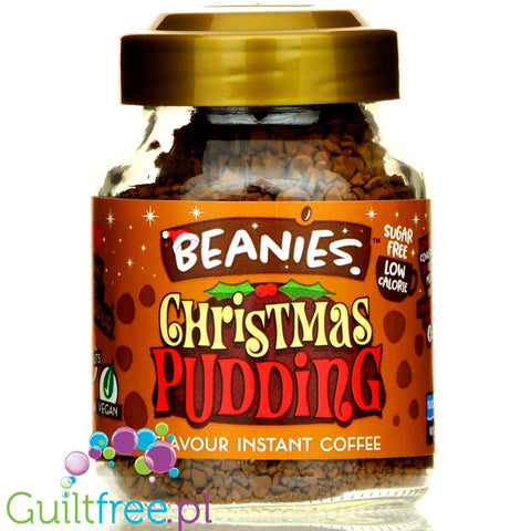 Beanies Christmas Pudding  instant flavored coffee 2kcal pe cup