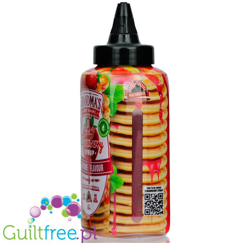 Max Protein Syrup Strawberry 290ml