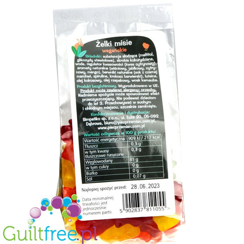Pięć Przemian (Five Changes) - no added sugar vegan jelly bears