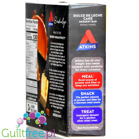 Atkins Endulge Dulce de Leche Cake BOX
