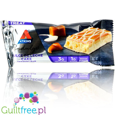 Atkins Nutritionals Endulge Dessert Bars, Dulce de Leche Cake