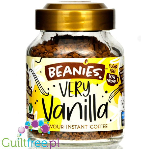 Beanies Very Vanilla instant flavored coffee 2kcal pe cup