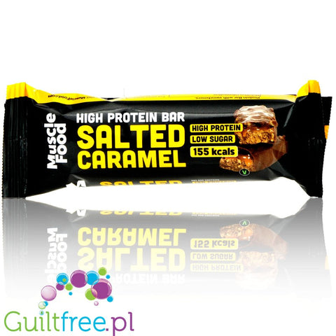 MuscleFood High Protein Bar Salted Caramel