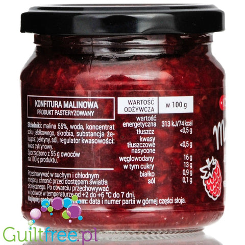 Devaldano sugar free raspberry preserves