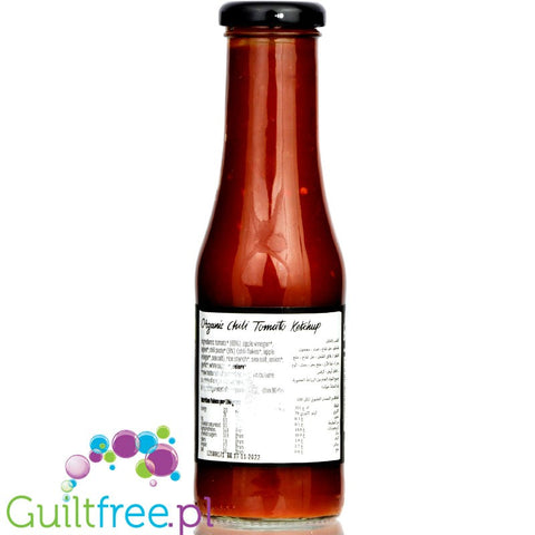 Bio Bandits Organic Ketchup - no added sugar, low calorie ketchup without sweeteners