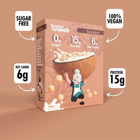Grandma Crunch Keto Cereal Coconut