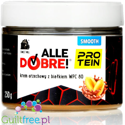 Sweet Mill AlleDobre Protein Nut Smooth sugar free spread 250g